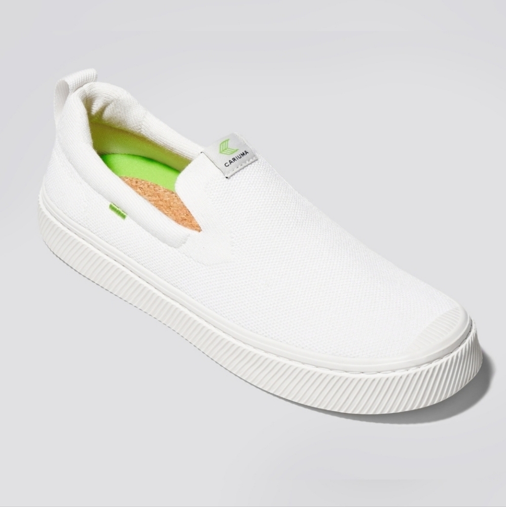NIB - Cariuma IBI Knit Slip On White